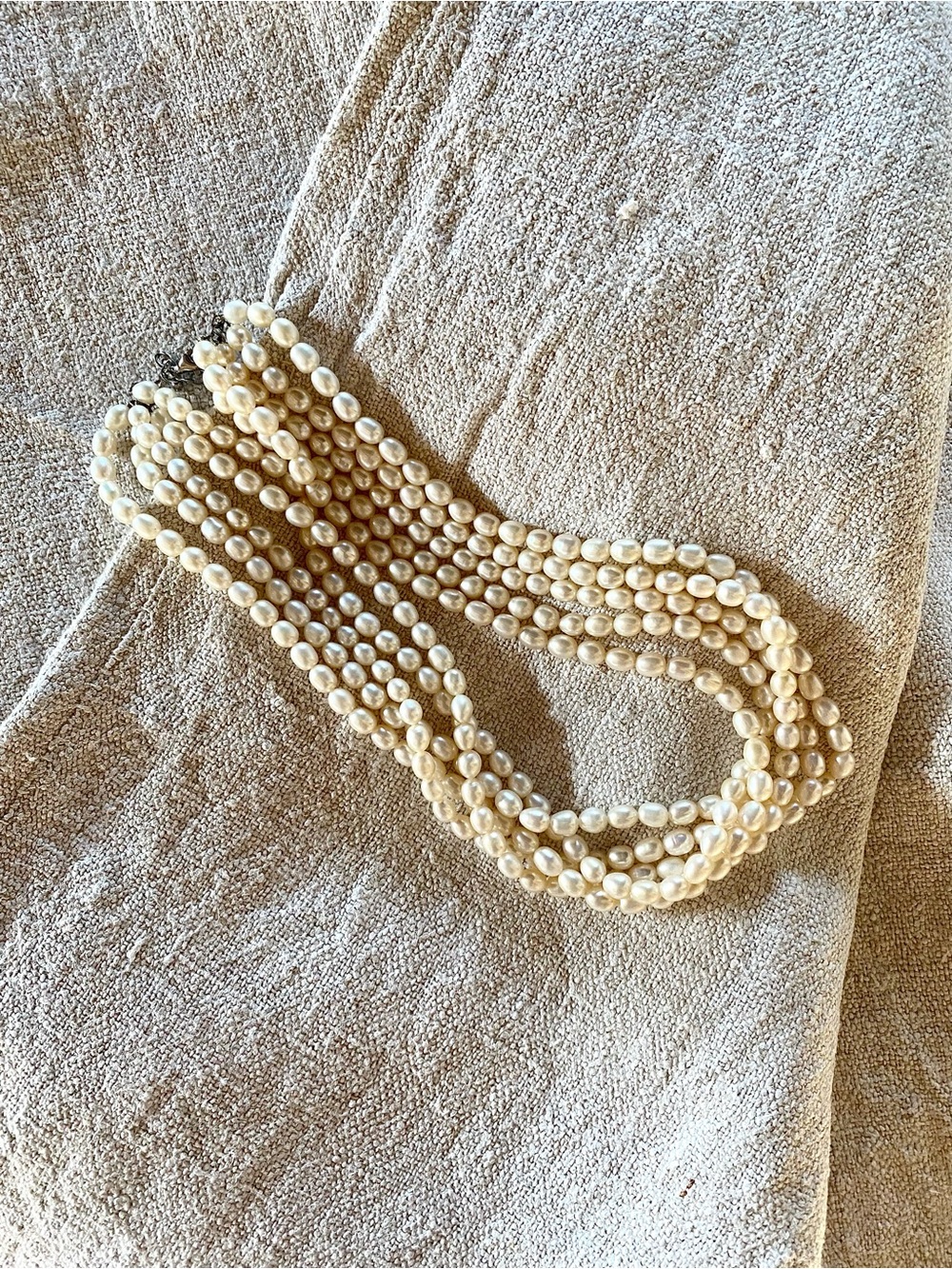 VTG 925 Freshwater Pearl Necklace